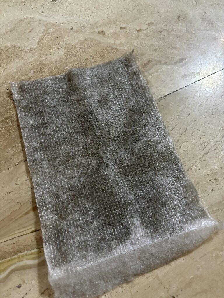 インドでの空気清浄機のフィルターの汚れ方